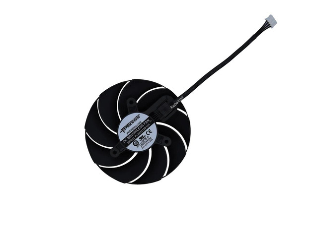 Graphics card cooler, VGA video cooling fan, PLA09215B12H, suitable for Arc A750 8GB A750 8G