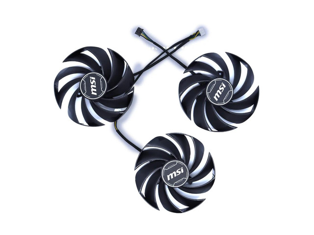 One set of three PLD10020B12H graphics card coolers, suitable for RTX4090, RTX 4090 3X OC 24GB and 4090 3X 24G.