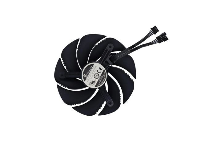 1Pcs A Fan GFY10020 is a GPU cooler for RTX 5090, Windforce 5090, 5080, and 5070 OC graphics cards. Models are PLD10020S12H or GFY10020H12SPB.