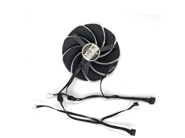 1Pcs B Fan GFY10020 is a GPU cooler for RTX 5090, Windforce 5090, 5080, and 5070 OC graphics cards. Model numbers are PLD10020S12H or GFY10020H12SPB.
