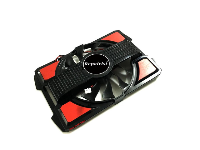 VGA cooler, graphics card cooling fan, R128015SM, with frame, suitable for GT630 2GD3 EAH5570 EAHG 4670 6570 6670 R7 350 graphics cards.