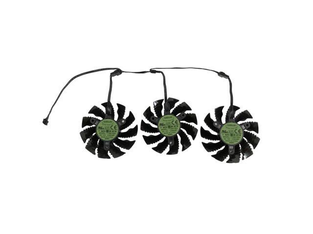 3Pcs T128015SU 82mm, T128015SU, GPU cooler, graphics card fan, suitable for 980Ti RTX 2080 Ti GAMING, RX 6800 6900 XT OC, graphics card cooling.