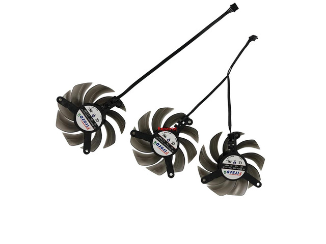 VGA graphics card cooler, VGA graphics card fan, suitable for RTX 3090 3080 3070Ti 3060 Ti Phoenix GS V1, 82MM Triple FD8015U12D
