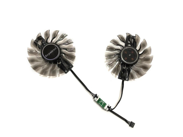 2 GA92S2H FD9015H12S GPU cooling fans, suitable for GTX 970 4GB, GTX 970, 1060, and JetStream graphics cards.