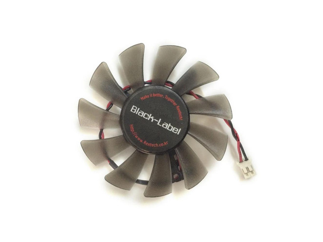 One DF0601012SEG2C 01 12V 0.24A 2Pin GPU cooler DF0601012SEG2C-01 for 6010 graphics card fan cooling.