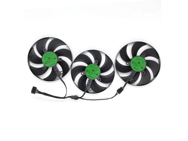 GPU cooler fans for RTX 5090 and Astral RTX5090 32GB graphics cards, 3 pieces of fan T129215