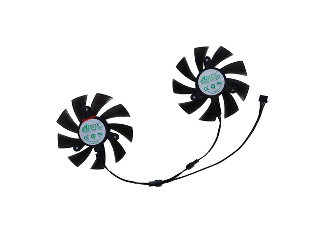 2 units/set, graphics card fan, GPU cooler, GA92S2H, for RX590 8GB 2304SP, for RX 580 8GB, RTX 2060 Super