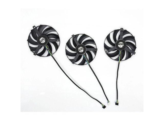 GPU cooling, video fan, graphics card cooler, for RTX 5090 SOLID 32GB, for 5090 AMP Extreme INFINITY, TF10S12H-15PAA (3-fan)