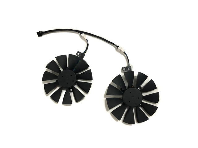2 pieces/set, PLD09210S12HH, VGA GPU cooler, graphics card fan, suitable for EX GTX 1070 8G, EX GTX1060 6G, dual GTX 1060 6G, dual GTX 1070 8G OC