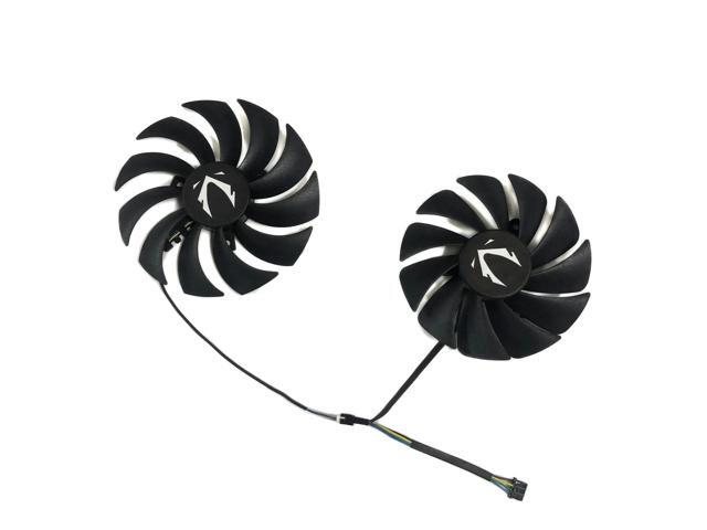 Two GPU VGA cooling fans per set, suitable for RTX 3070 Twin Edge, ZT-A30700E-10P, CF1010U12S+CF9015H12S
