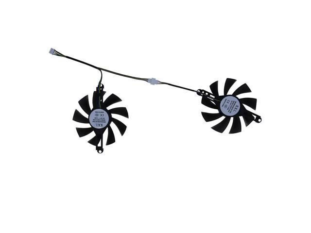 2 units/set, FL8015 12VB, FL801512VB, VGA GPU cooler, graphics card fan, for AMD RTX 3070M 8GB, for RX 5500 XT.
