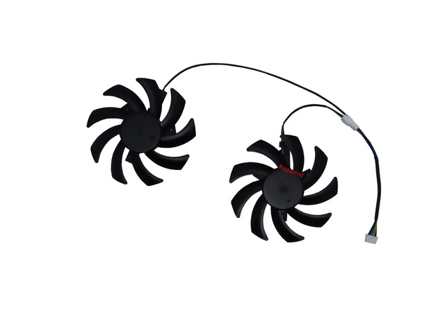 2 units/set, T129215SU, GPU cooler/graphics card fan, suitable for GTX1080 8G OEM, RTX 3060 Ti, PowerColor RX 6700XT 12G