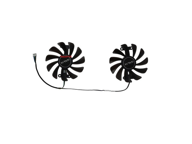 2 units/set, graphics card cooling fans, suitable for GTX 1070 EX, GTX 1080 EXOC-SNPR (black), and GTX 1070Ti EX-SNPR (white).