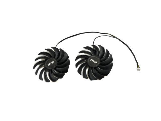 2 units/set, GPU cooler, PLD10010S12HH, graphics card fan, suitable for RX 5700 XT and RX5700XT GAMING-X.