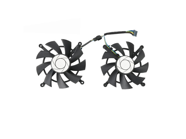 2 units/set, HA9015H12SC-Z, graphics card cooling fan, suitable for RTX 3060ti, 3070 LHR 8GB dual-fan graphics cards, suitable for RTX 3050 VENTUS...