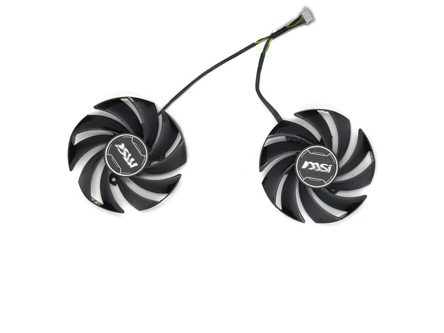 The 2Pcs BC Fan is a cooling fan for graphics cards such as the 4060, 4070 Ti, 4070 Ti Super, RTX 4060, RTX 4070, and VENTUS 3X. Model number...
