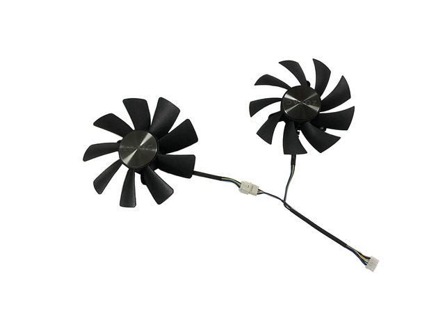 GPU cooler, graphics card fan, 2 units/set, GAA8S2U + GA92S2H, for P102 100 5GB, for Inno3D P102-100 Twin X2
