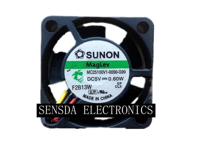 Cooling fan for MC25100V1-0000-G99 2510 5V 0.60W mini server inverter