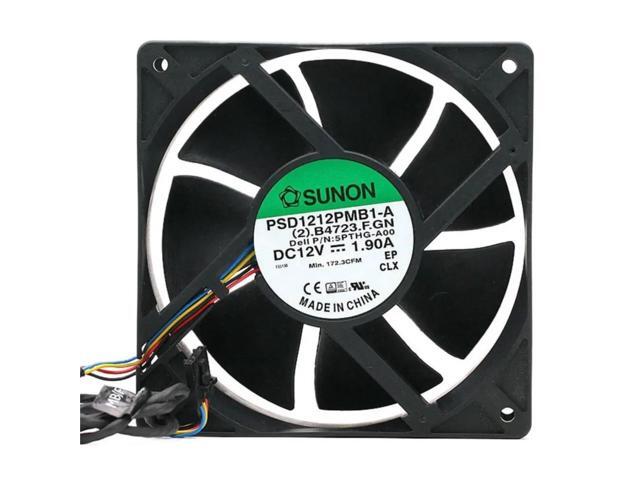 Suitable for PSD1212PMB1-A (2).B3010.F.GN 12V 15.5W 120*120*38mm Industrial Axial Cooling Fan 120mm