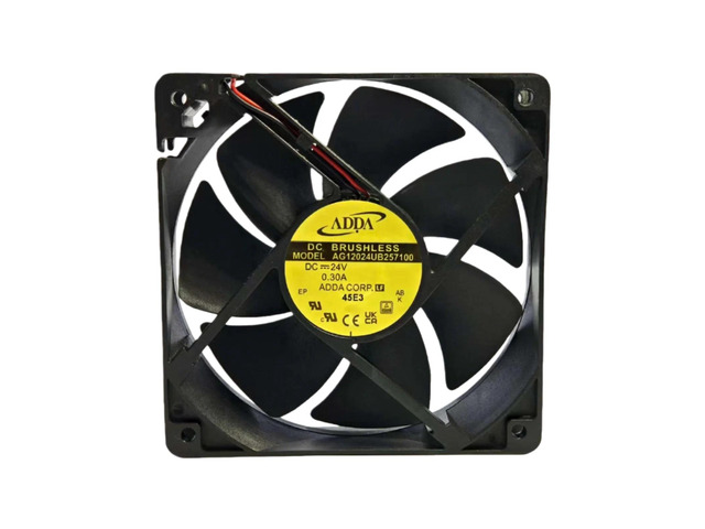 AG12024UB257100 DC 24V 0.30A 120mm Fan 12025 3600RPM Inverter Cooling Fan with Dual Ball Bearings 106CFM