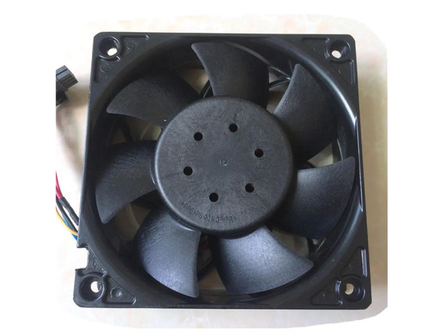 120mm chassis fan for THA1212BE 12V 6.50A PWM 4-pin cooler - the most powerful Bitcoin mining GPU.