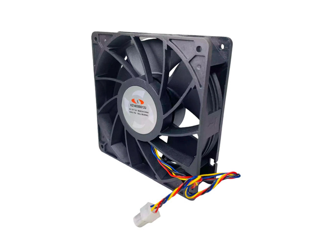 Suitable for KZ14038B012U 140x140x38mm DC 12V 7.2A high-speed dual ball bearing industrial cooling fan 7500RPM 210CFM