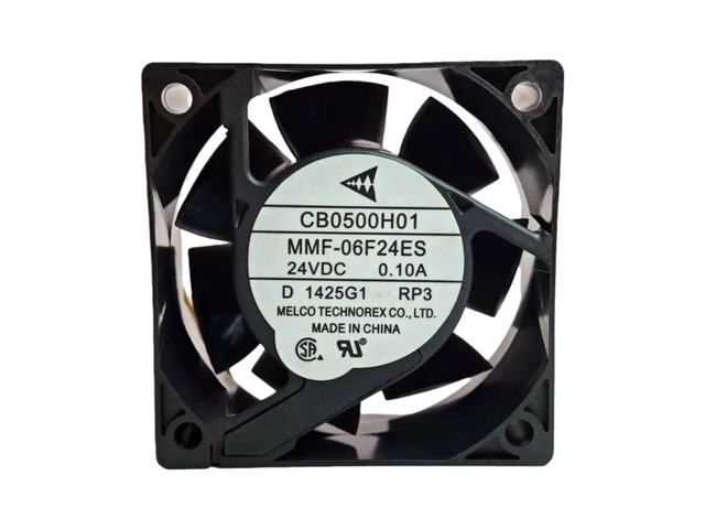 MMF-06F24ES-RP3 60x60x25mm DC24V Cooling Fan 0.10A 6025 Low Noise Fan, Suitable for Inverters and Control Cabinets