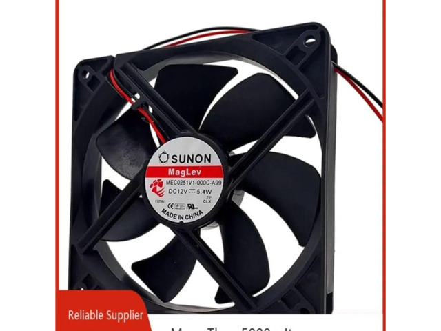 Suitable for MEC0251V1-000C-A99 120x120x25mm DC 12V 0.45A dual ball bearing industrial cooling fan.