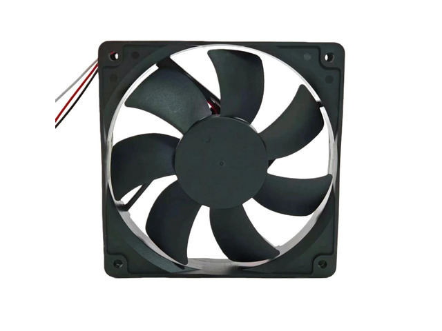 Suitable for AD1212HB-A73GL DC 12V 0.37A 12025 120x120x25mm dual ball bearing cooling fan, 88.7CFM industrial fan.