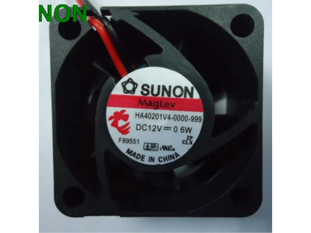 Suitable for 4020 40mm 4cm HA40201V4-0000-999 DC 12V 0.6W 2-wire cooling fan, ultra-quiet fan.