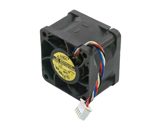 AD0412HB-B5BDS DC 12V 0.60A 40x40x28mm Dual Ball Bearing Cooling Fan 11000RPM 18.1CFM High-Speed 4028 Industrial Fan