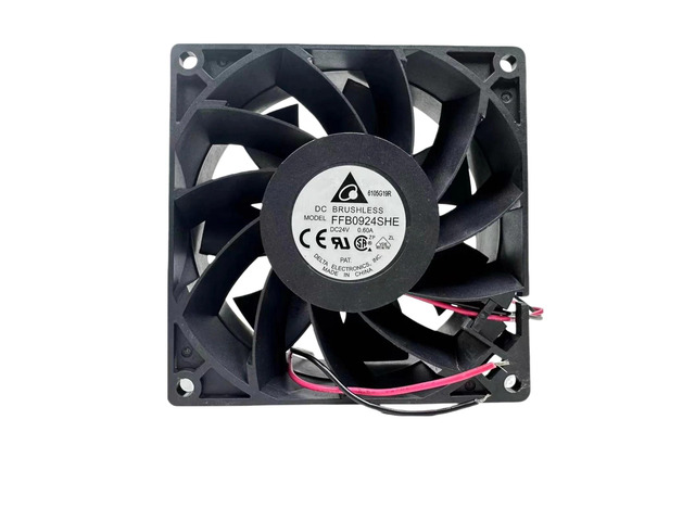FFB0924SHE 9238 Cooling Fan, 24V, suitable for inverter-type chassis power supplies and welding machines, 92x92x38mm, ball bearing.