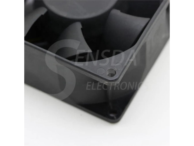 80mm x 8cm chassis fan for PMD1208PMB1-A 12V 9.1W 4-wire PWM axial cooling server and inverter applications.