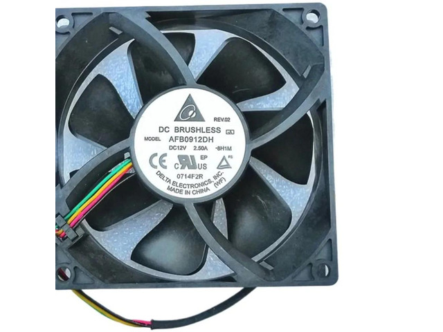 AFB0912DH is a high-speed dual-ball DC 12V 2.5A server fan suitable for 9225 9cm fans (model 508110-001).