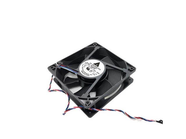 AFC1212DE 12038 12V 1.6A PWM 120mm chassis fan (black connector) for Precision workstations.