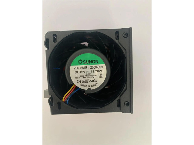 VF60381B1-Q070-S99 CWH0H-A01, suitable for DC 12V 46.5CFM 11.76W, suitable for servers, high speed and large air volume.