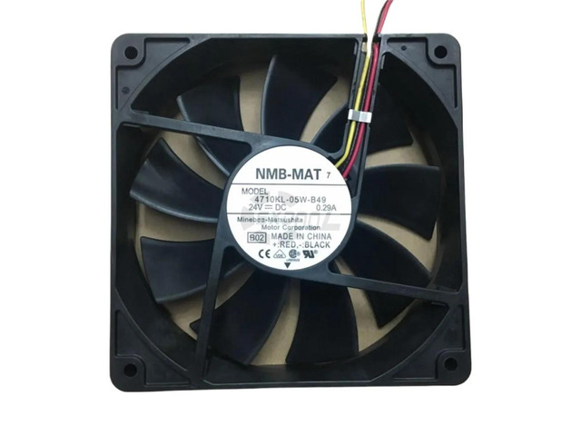 One fan for 4710KL-05W-B49 12025 12CM 24V 0.29A devices High-efficiency 120x120x25mm cooling server/inverter