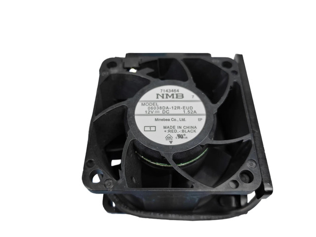 Suitable for 06038DA-12R-EUD 60x60x38mm DC 12V 1.52A 4-wire PWM high-speed dual ball bearing industrial cooling fan 15000RPM