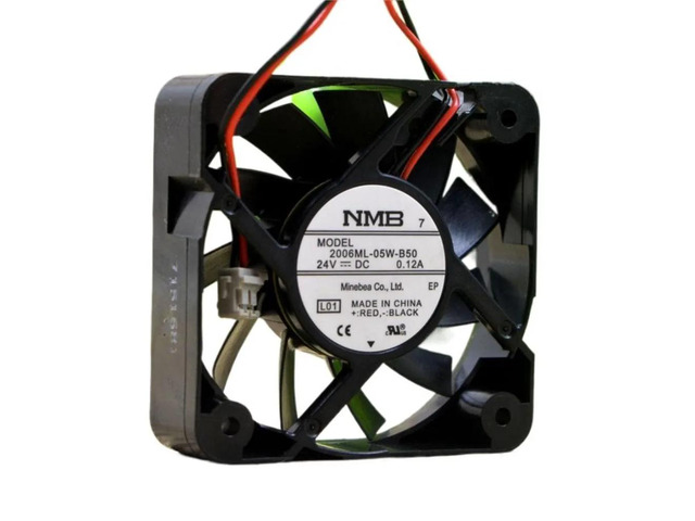 50mm x 5cm chassis fan (50*50*15mm) 24V 0.12A dual-wire cooling fan suitable for 2006ML-05W-B50 motherboard.