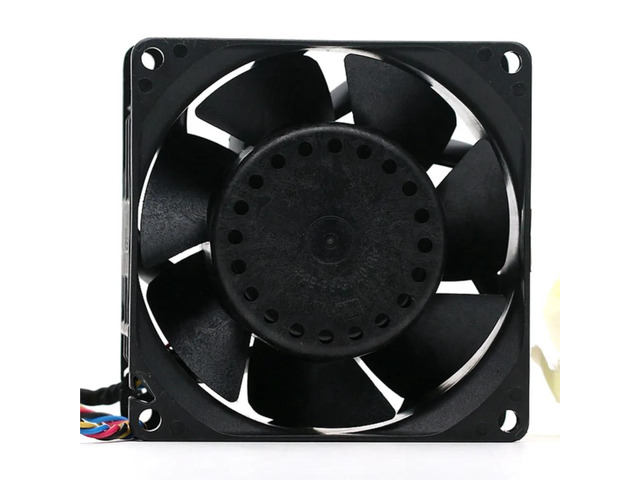 An 80mm fan, 12V 1.50A, for PFR0812UHE 8038 chassis cooling, suitable for servers, computers, and electronic products.