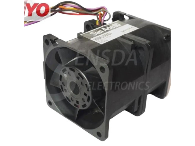 9CR0612P0G04 6076 6cm 12V 4.7A High-speed inverter cooling fan suitable for automotive starters, servers, and industrial applications.