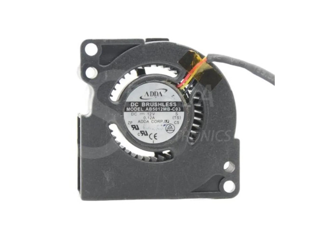 AB5012MB-C03 Server Blower DC12V 0.12A 50x50x20mm 3-wire 3-pin 50mm Heatsink