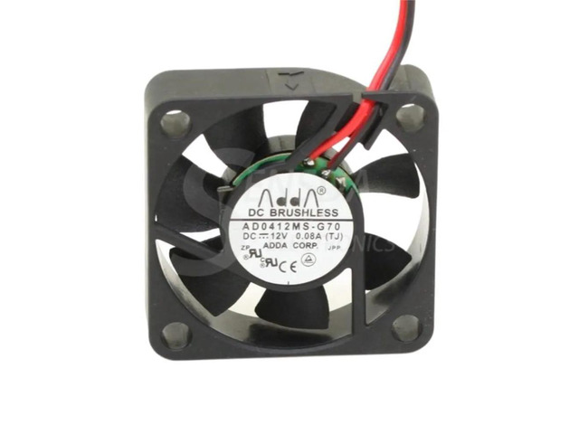 40mm fan for AD0412MS-G70 4010, 12V DC, 40x10mm, 0.08A, silent mini cooling fan.