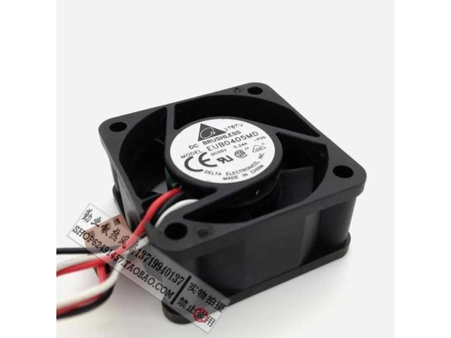 Suitable for EUB0405MD 5V 0.24A 4cm server cooling fan (4020, 40x40x20mm) for servers, electronic products, and small devices.