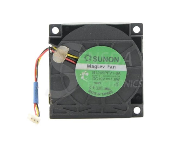 Three-wire blower cooling fan for B1245PFV1-8A DC 12V 1.6W 45x45x10mm server inverter