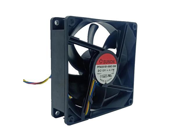 PF92251B1-000C-S99 is a 9cm case fan suitable for 9225 DC 12V 4-wire 4.7W 4500RPM PWM CPUs.