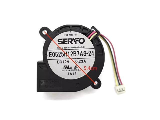 Suitable for 5025 blower E0525H12B7AS-24 12V 0.23A projector silent turbine fan.