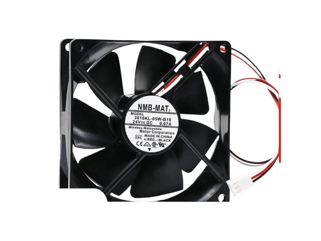 One 92mm 24V DC cooling fan (3610kl-05w-b10 2wire 0.07A), dual ball bearing inverter, 9025 9225