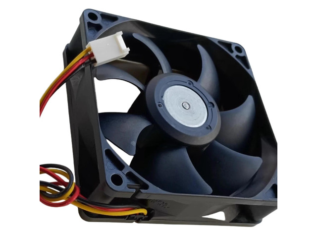 U80T12MMA7-52 8025 8cm Three-wire silent fan, 12V 0.08A hydraulic bearing fan