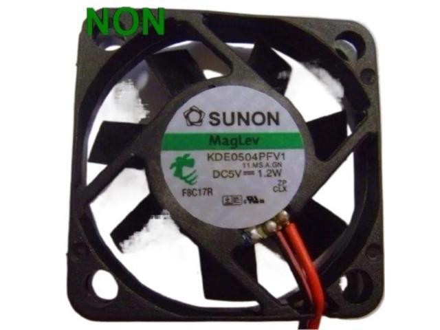 Products suitable for axial cooling fans of KDE0504PFV1 DC 5V 1.2W 2-wire server inverters.